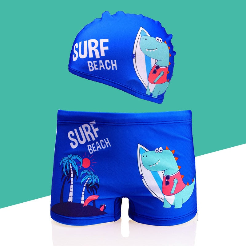 Cartoon Swimming Trunks For Boys Swim Trunks Swimsuit Children's Swimwear Kids Swimming Shorts Boys Bathing Suits