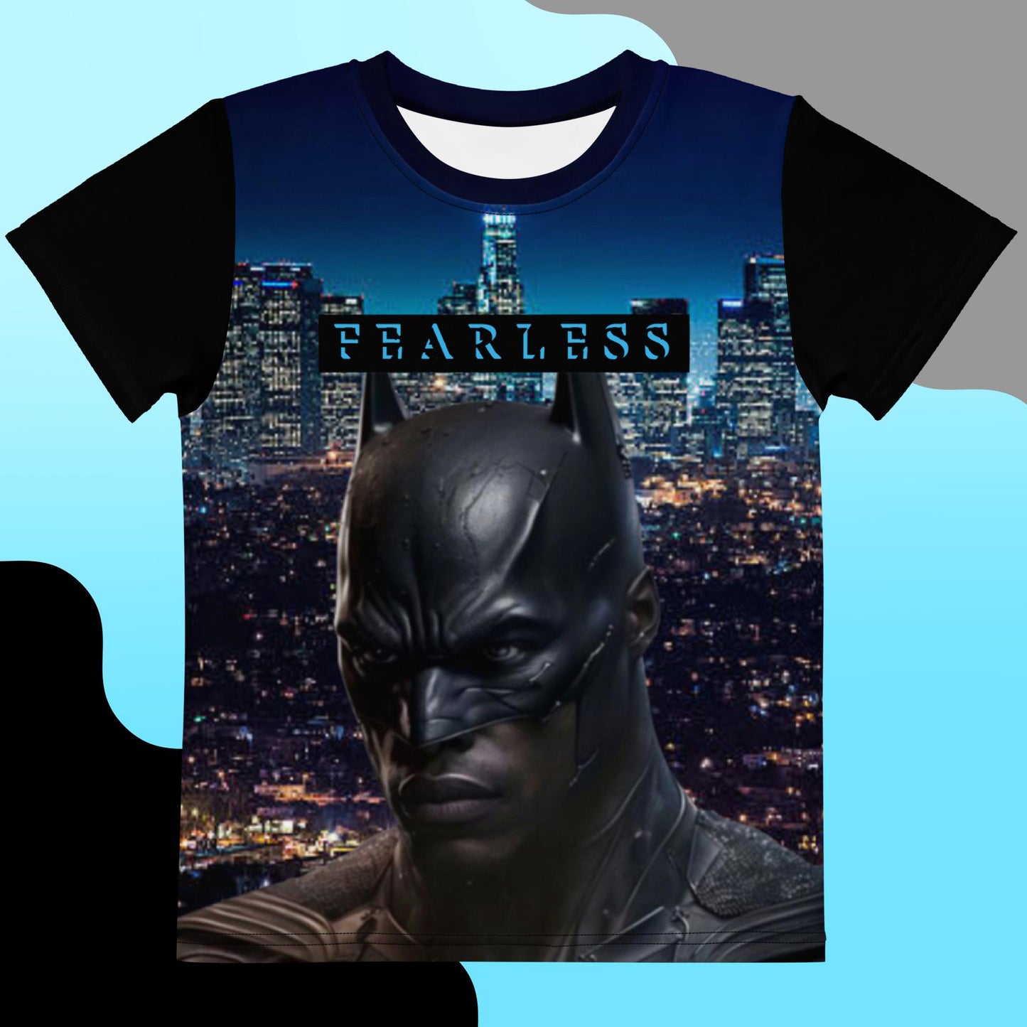 "Fearless" Batman crew neck t-shirt