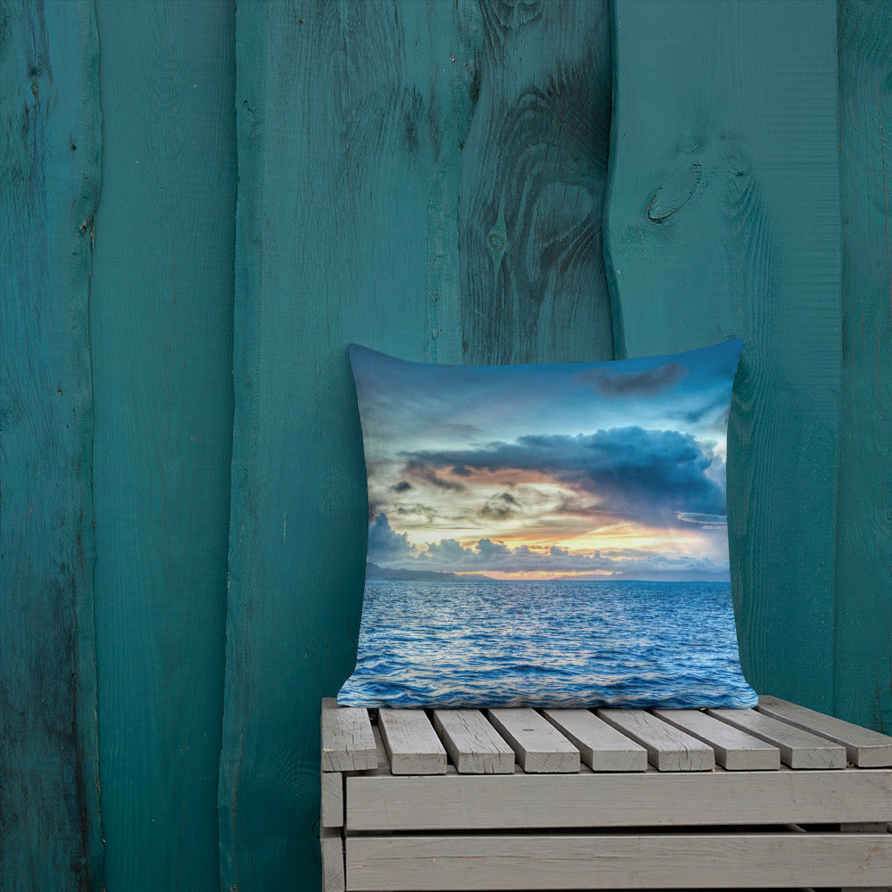 Beach Vibes Premium Pillow