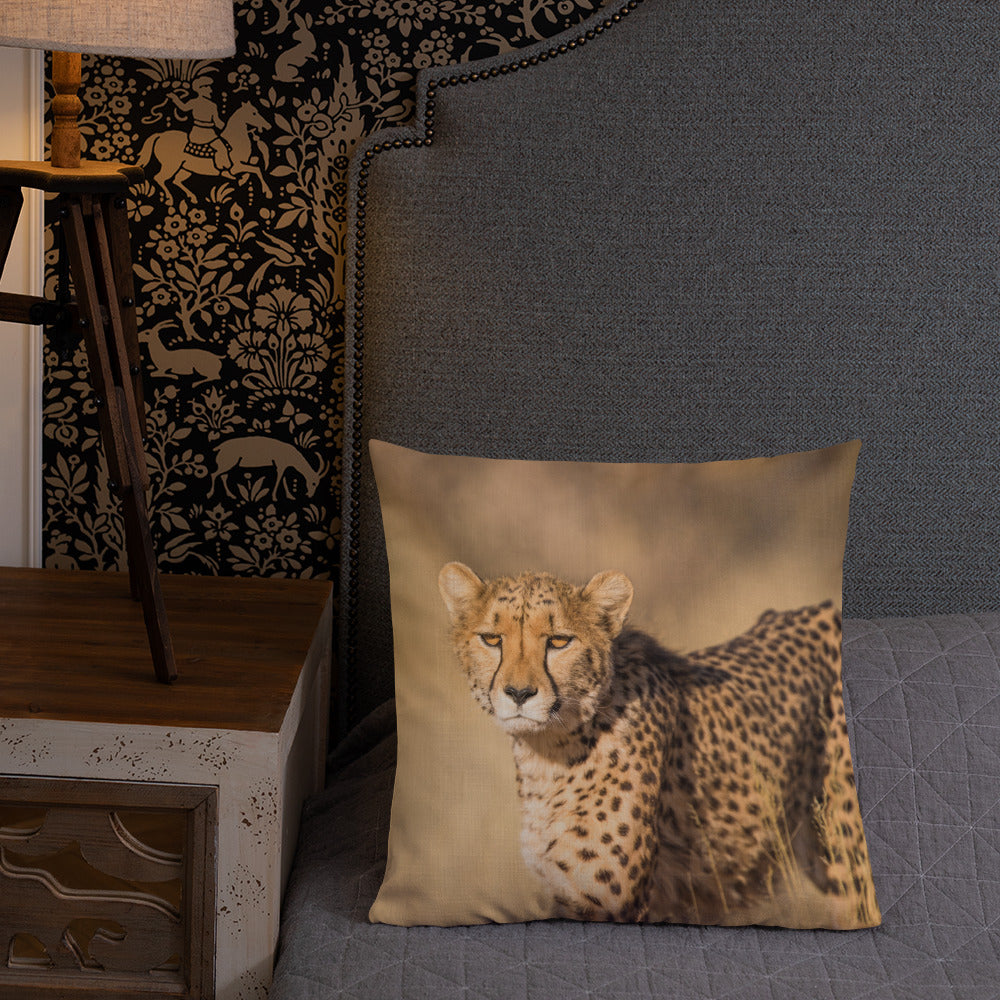 Cheetah Premium Pillow