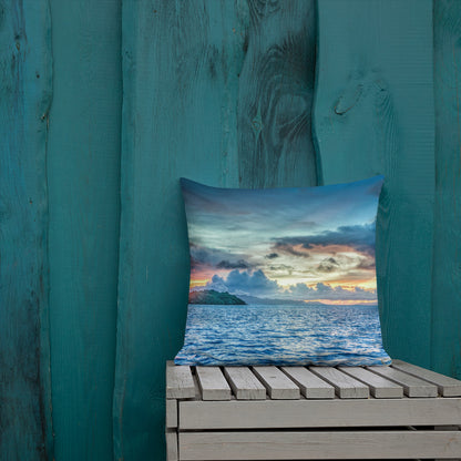 Beach Vibes Premium Pillow