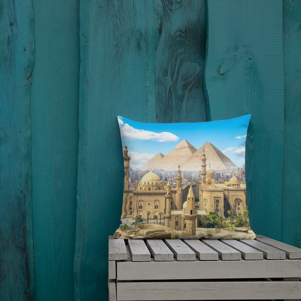 Egyptian City Premium Pillow