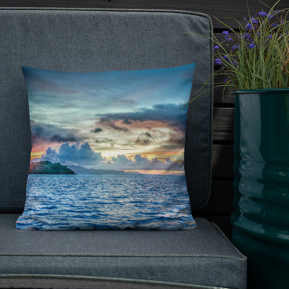 Beach Vibes Premium Pillow