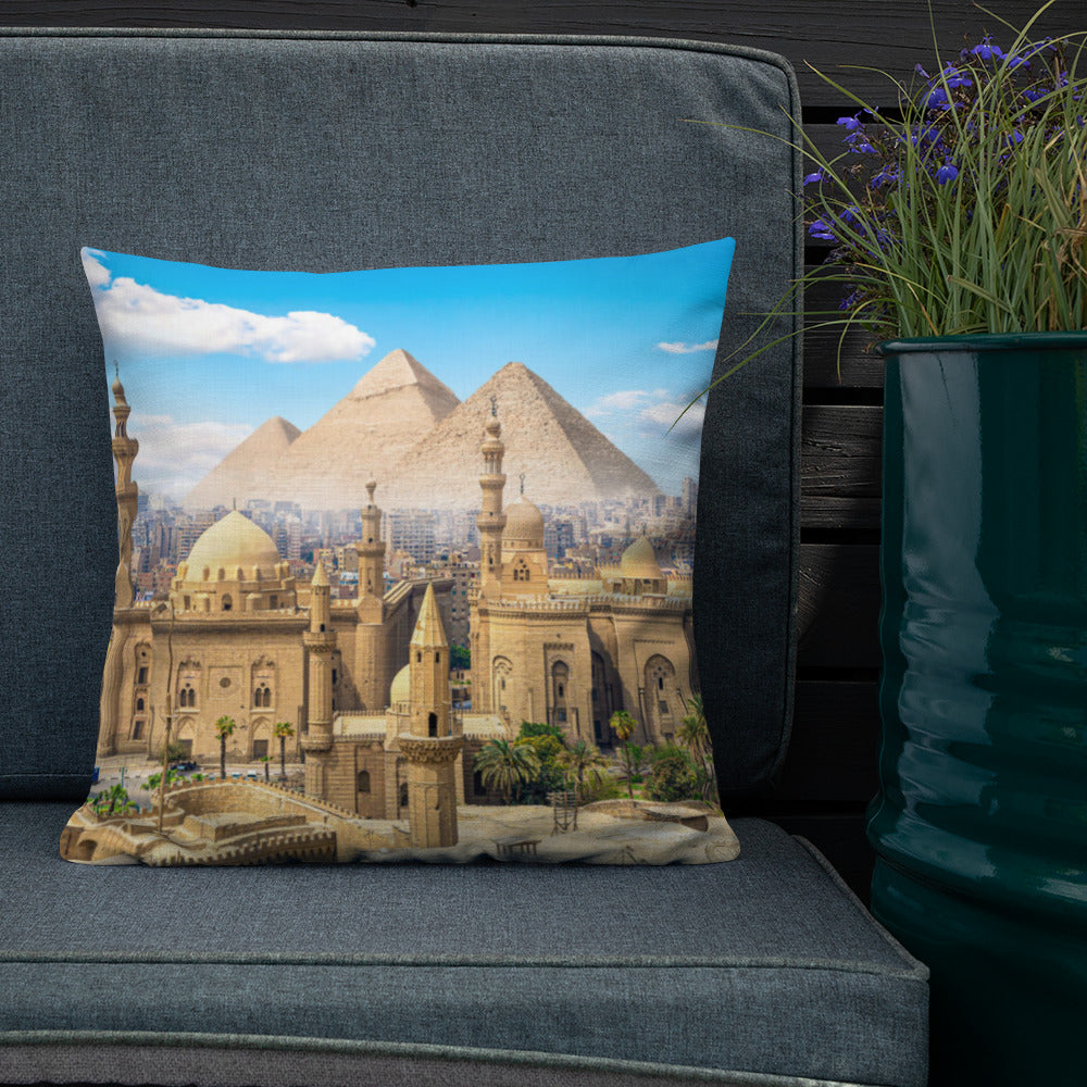 Egyptian City Premium Pillow