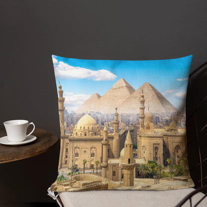 Egyptian City Premium Pillow