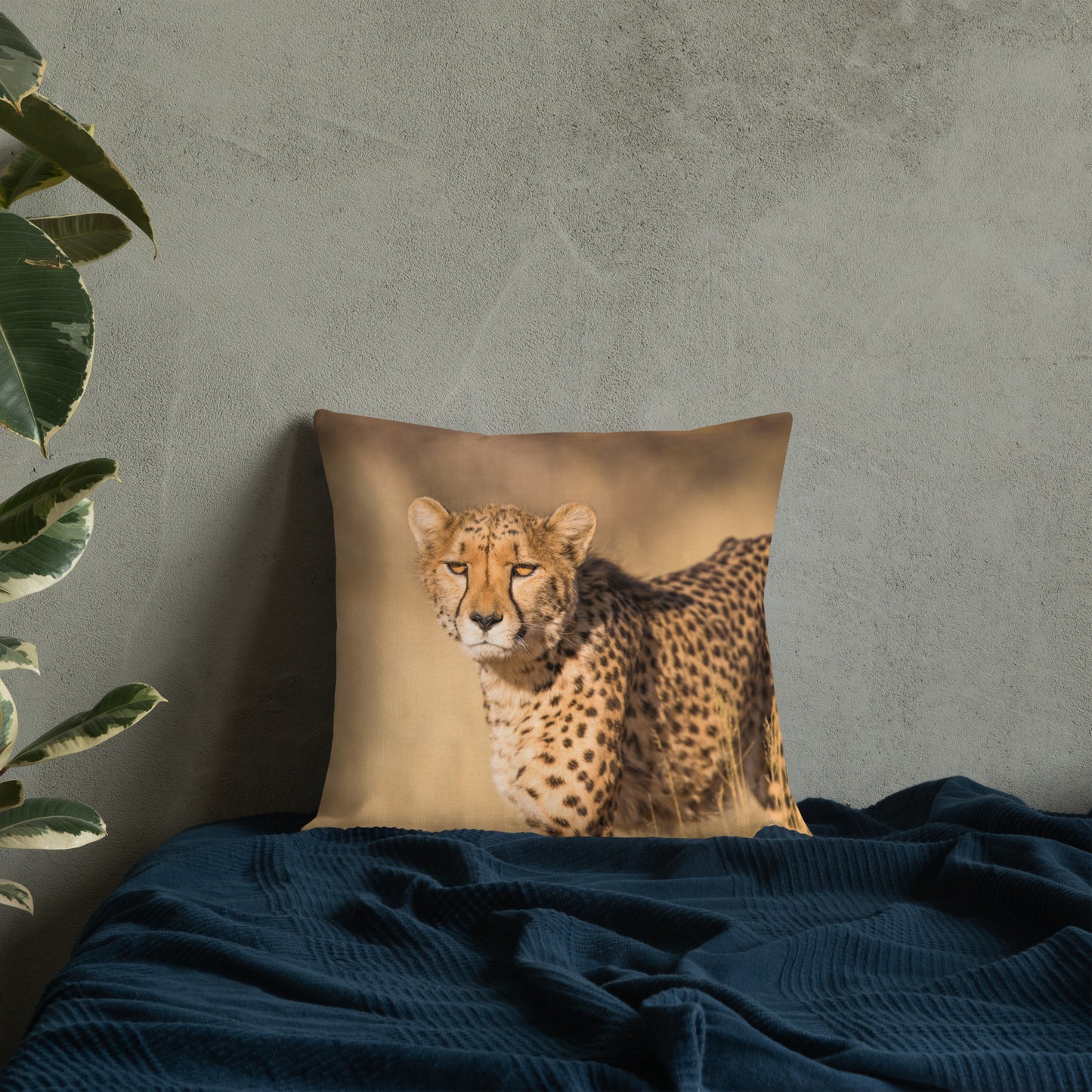 Cheetah Premium Pillow