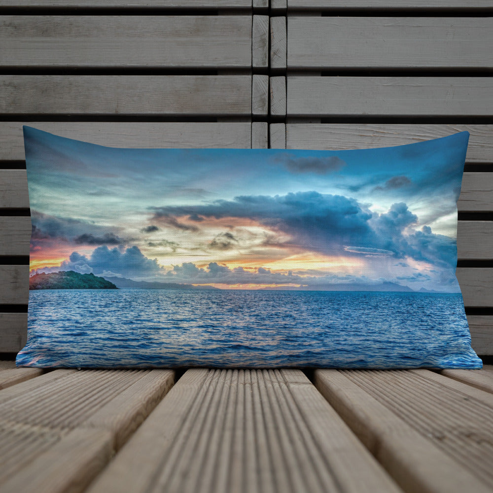 Beach Vibes Premium Pillow