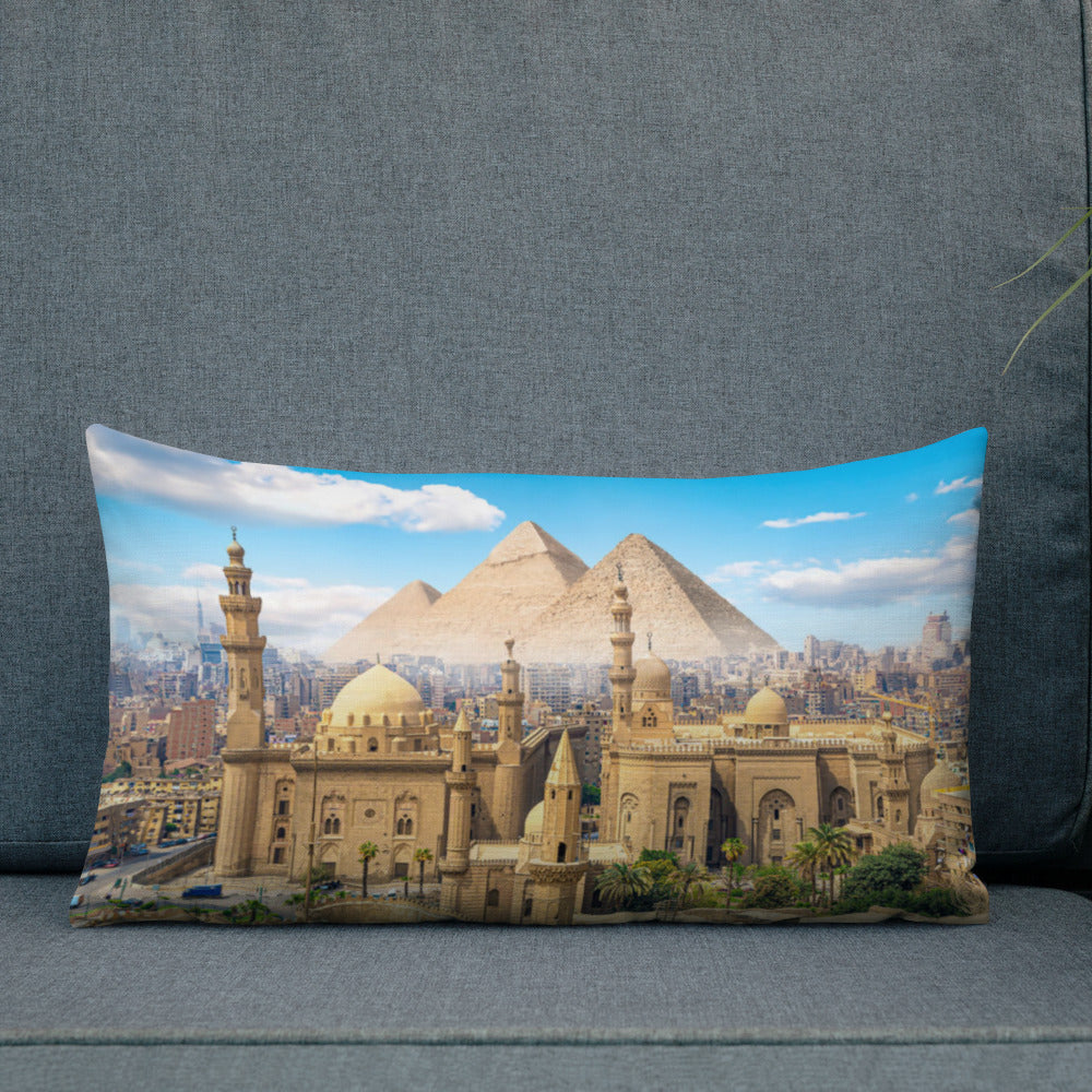 Egyptian City Premium Pillow