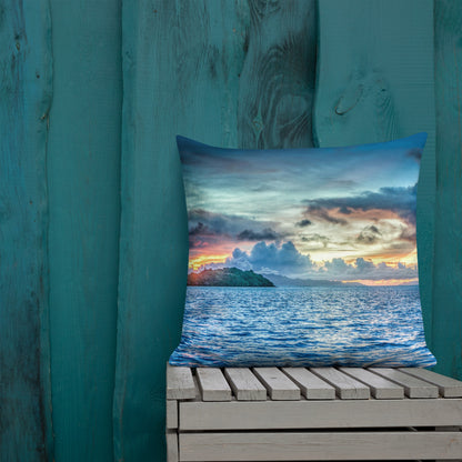 Beach Vibes Premium Pillow