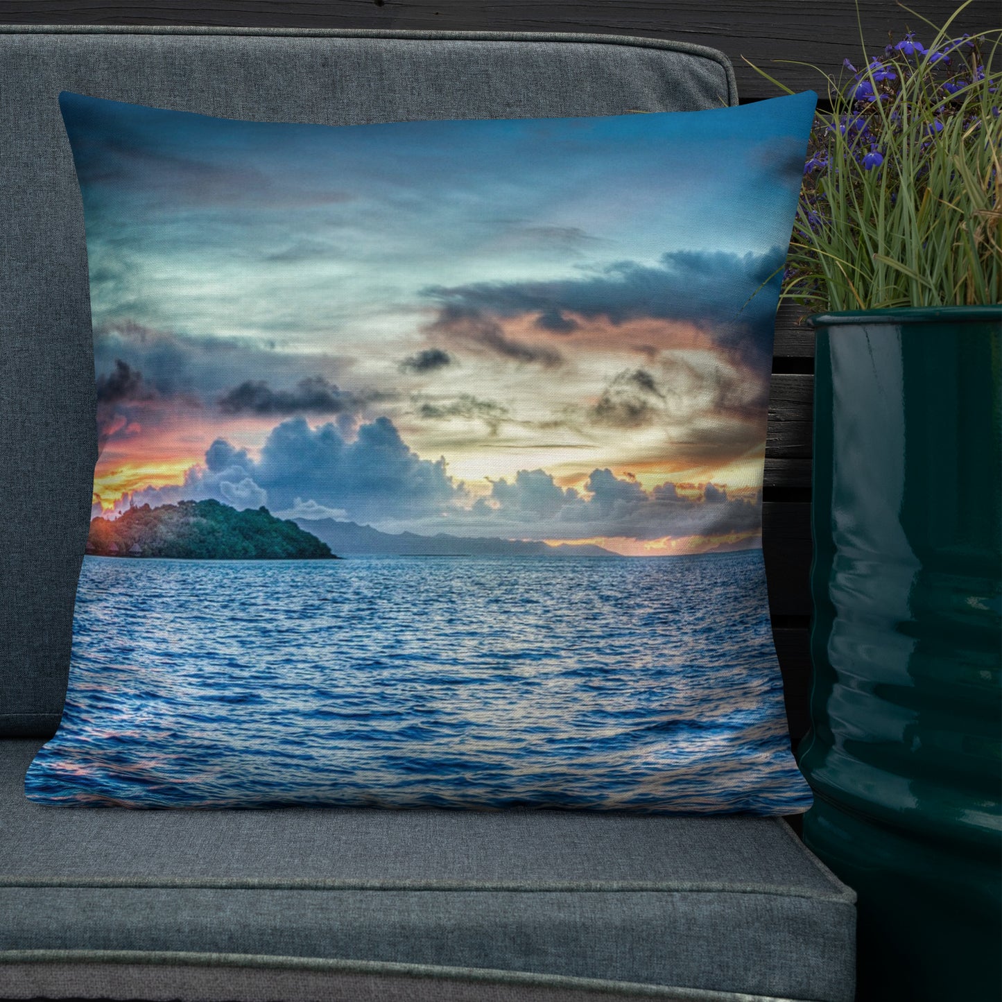 Beach Vibes Premium Pillow