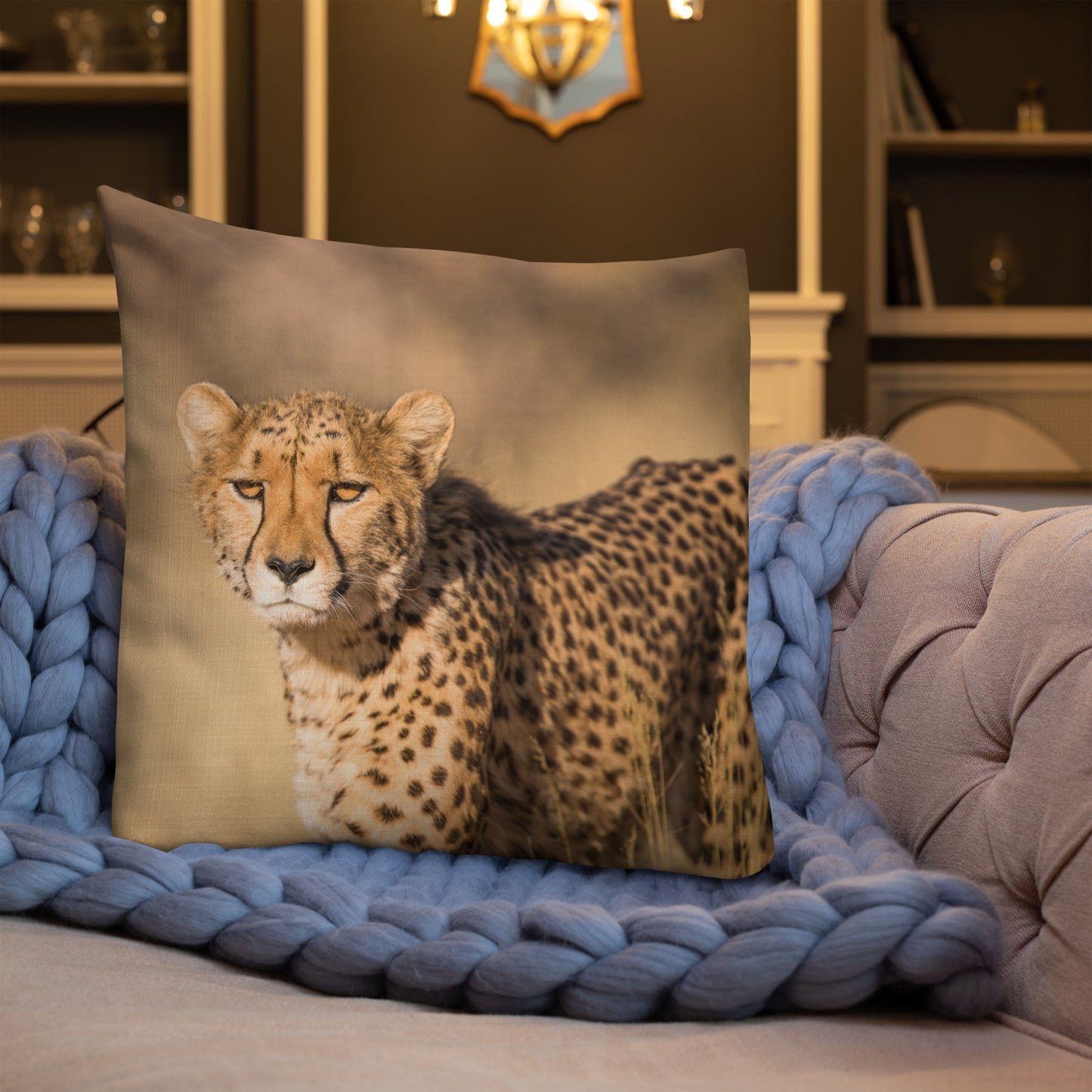 Cheetah Premium Pillow