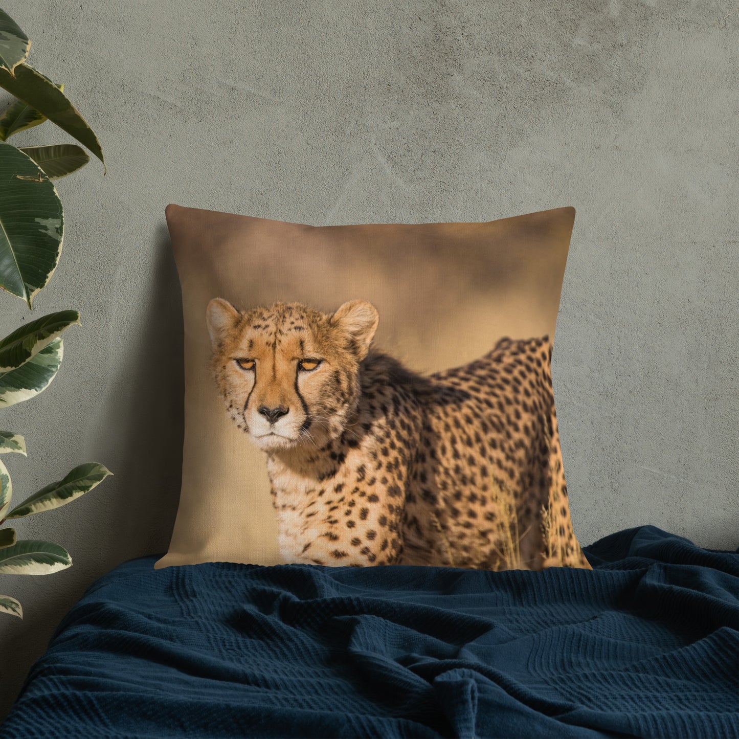 Cheetah Premium Pillow