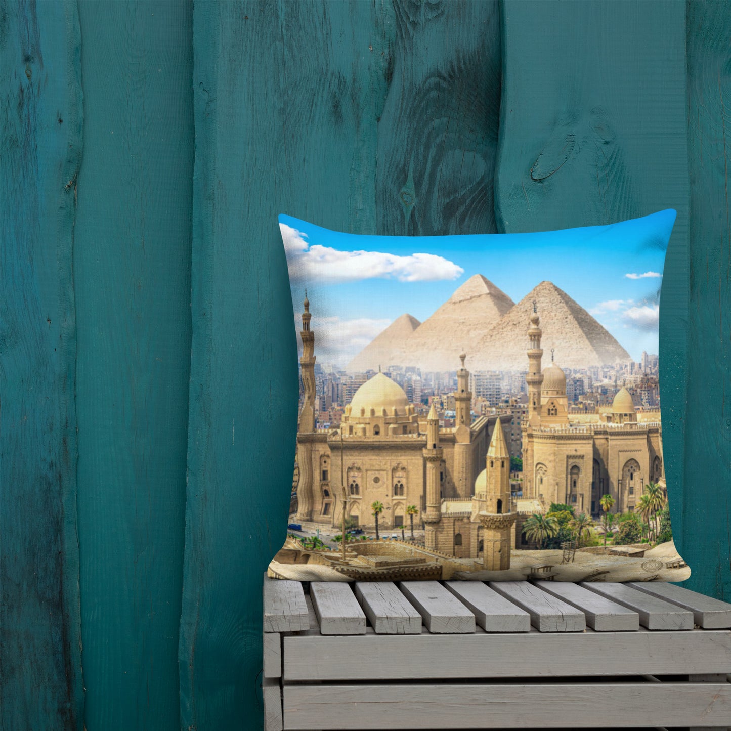 Egyptian City Premium Pillow