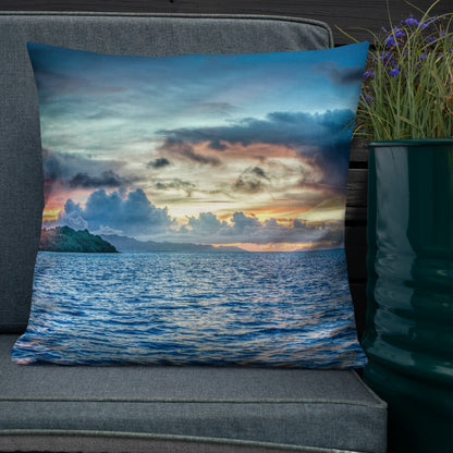 Beach Vibes Premium Pillow