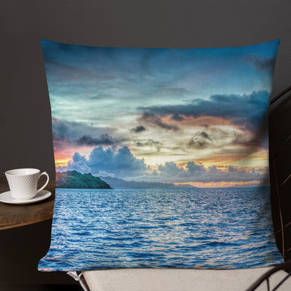 Beach Vibes Premium Pillow