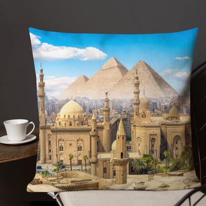 Egyptian City Premium Pillow