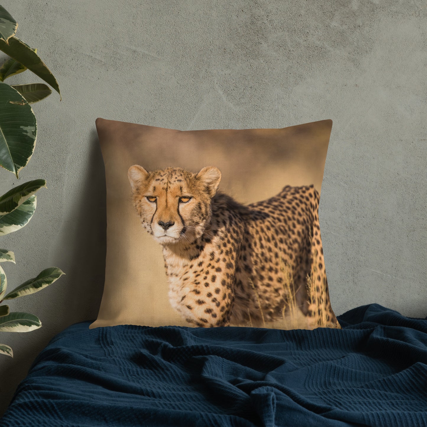 Cheetah Premium Pillow