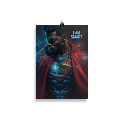 "I Am Smart" Affirmation Poster