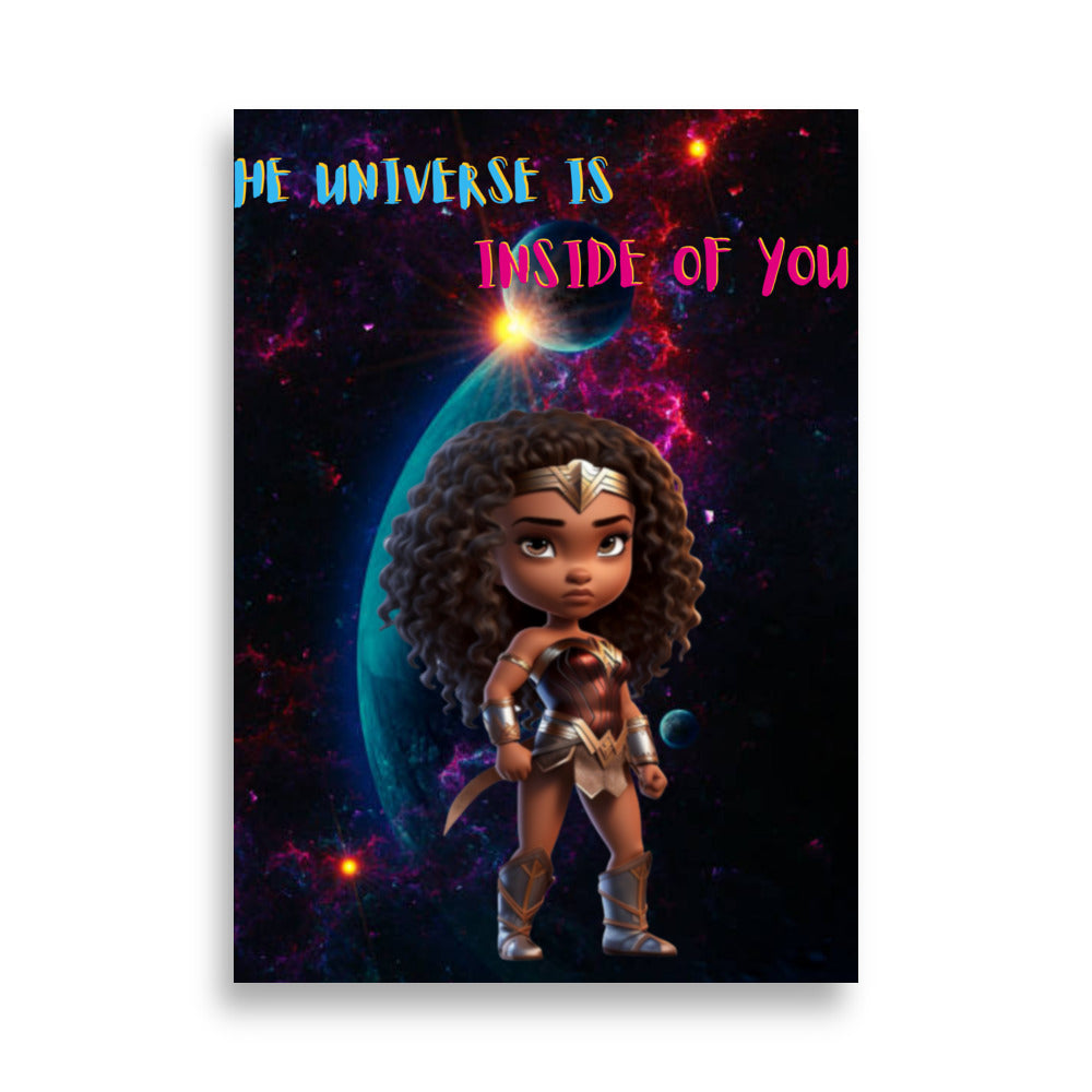 "The Universe Is Inside of You" Poster