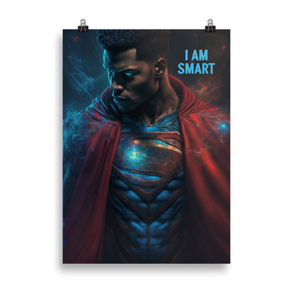 "I Am Smart" Affirmation Poster