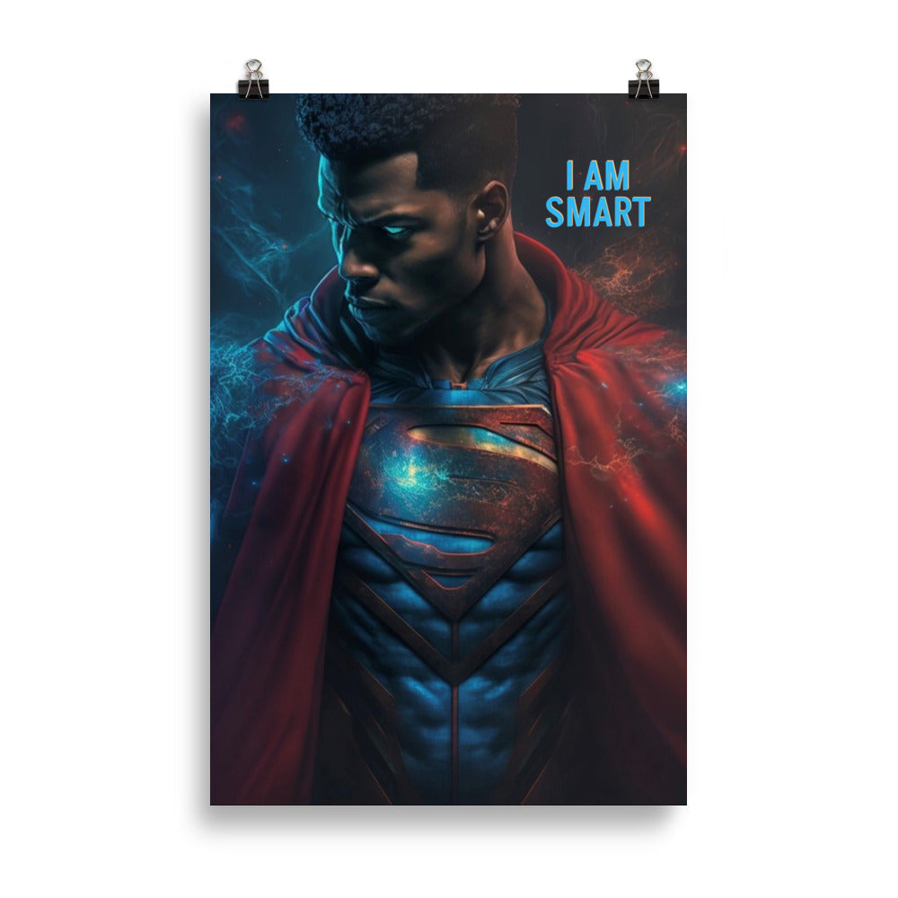 "I Am Smart" Affirmation Poster