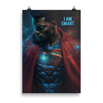 "I Am Smart" Affirmation Poster