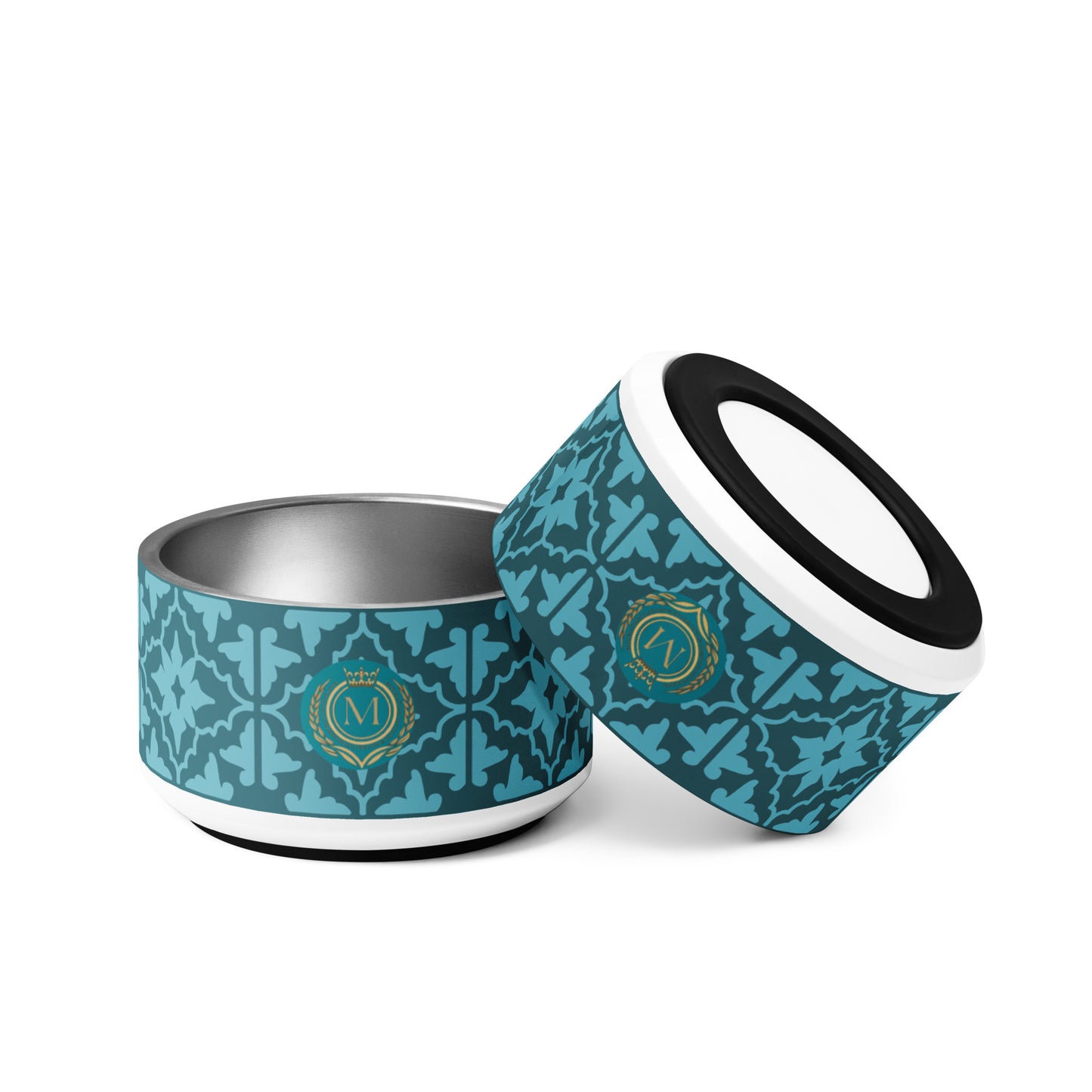 Turquoise Pet bowl