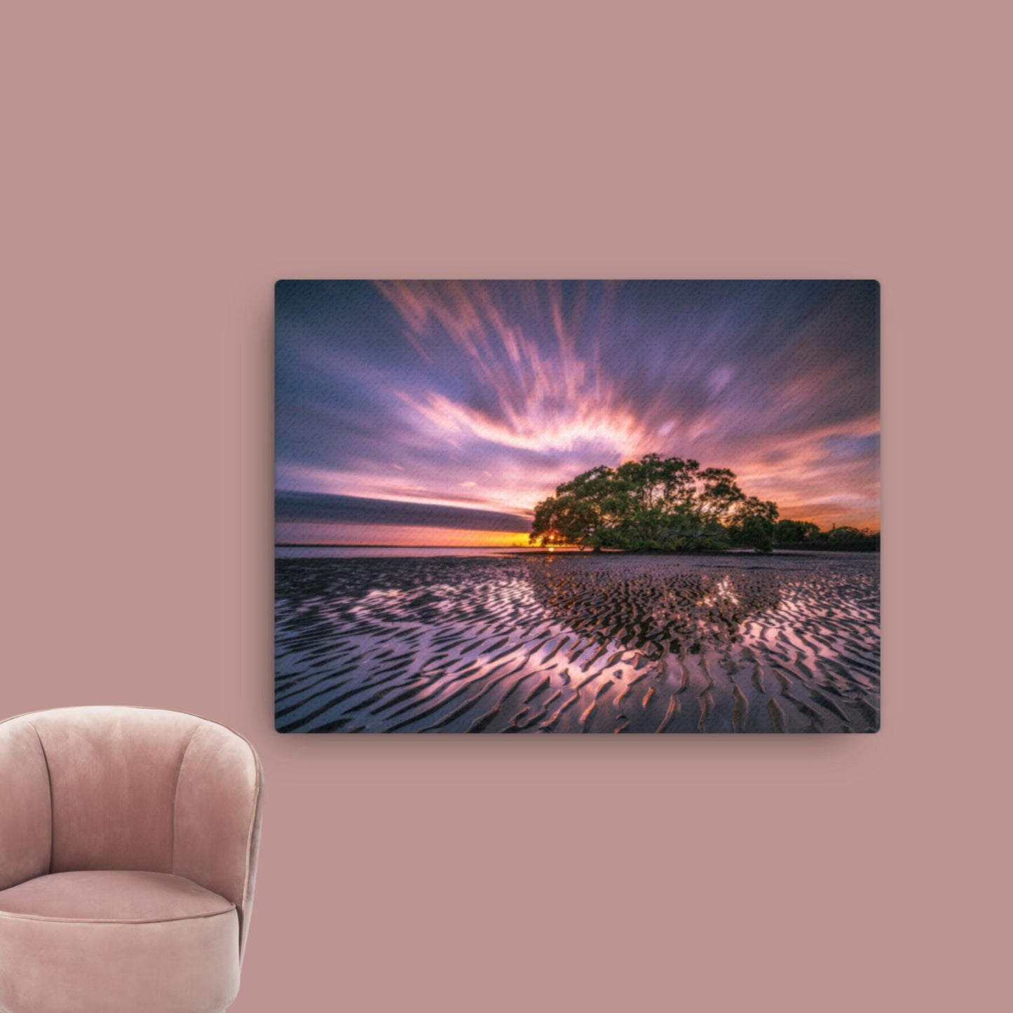 Striking Sunset Thin Canvas