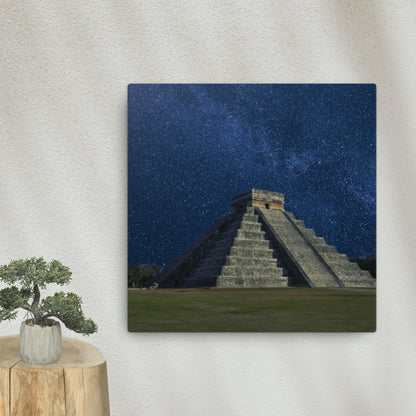 Starry Night at the Pyramid Thin canvas