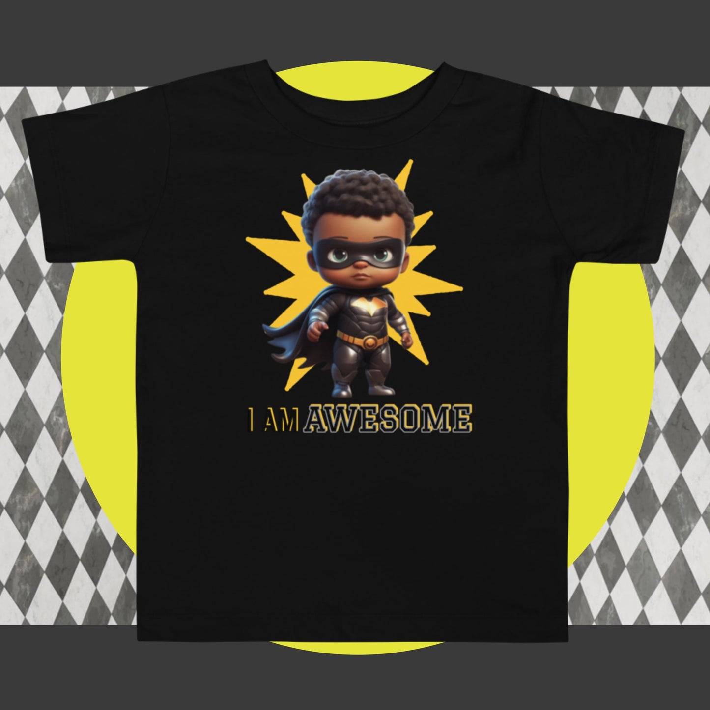 "I Am Awesome" Toddler Short Sleeve Tee