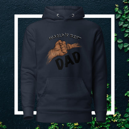 World's Best Dad Fist Bump Hoodie