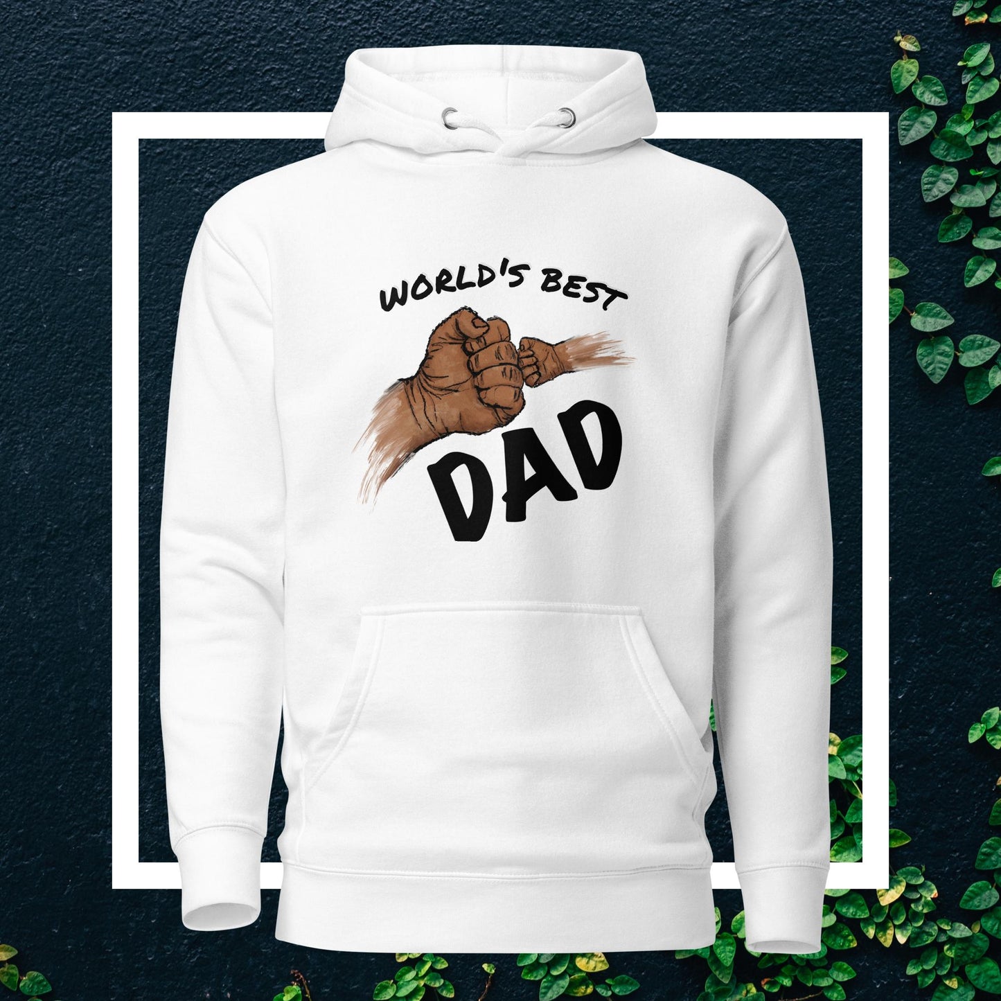 World's Best Dad Fist Bump Hoodie