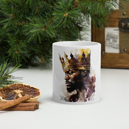 White King Glossy Mug - no words