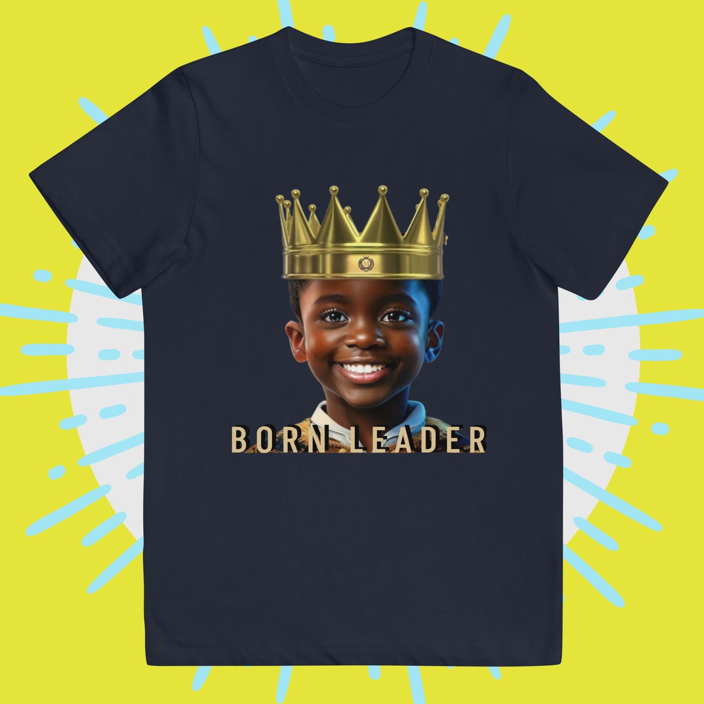 "Born Leader" Youth jersey t-shirt