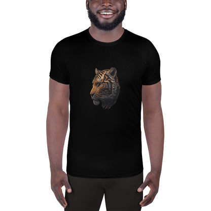 Tiger Men's Athletic T-shirt