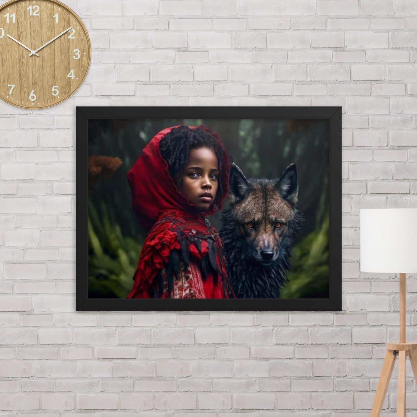 Red Riding Hood Framed poster