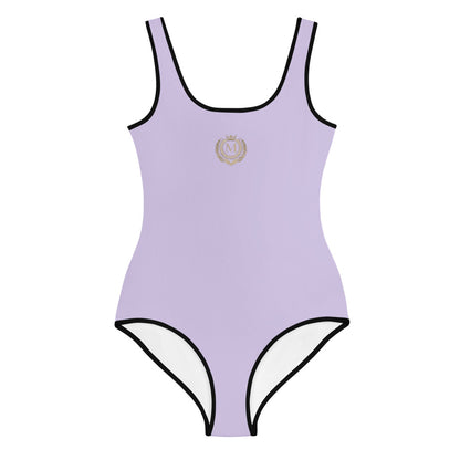 Classic Monarch Lavender Girl's Youth Swimsuit