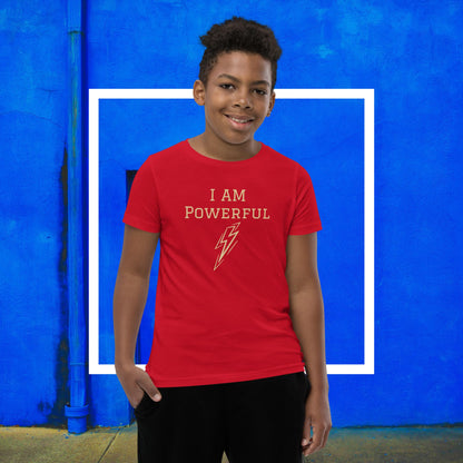 Powerful Boys Youth Short Sleeve T-Shirt